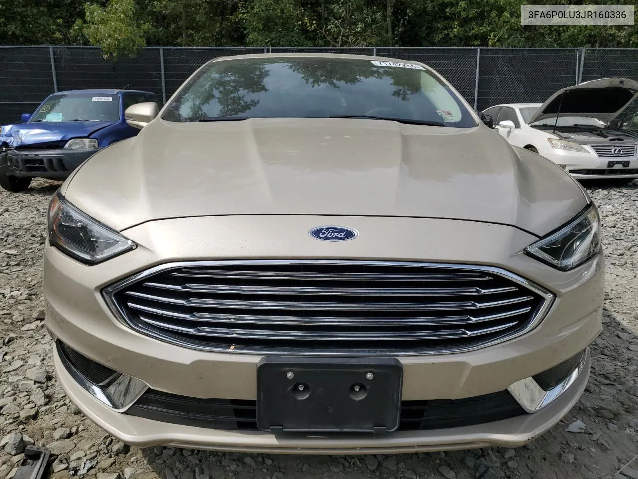 3FA6P0LU3JR160336 2018 Ford Fusion Se Hybrid