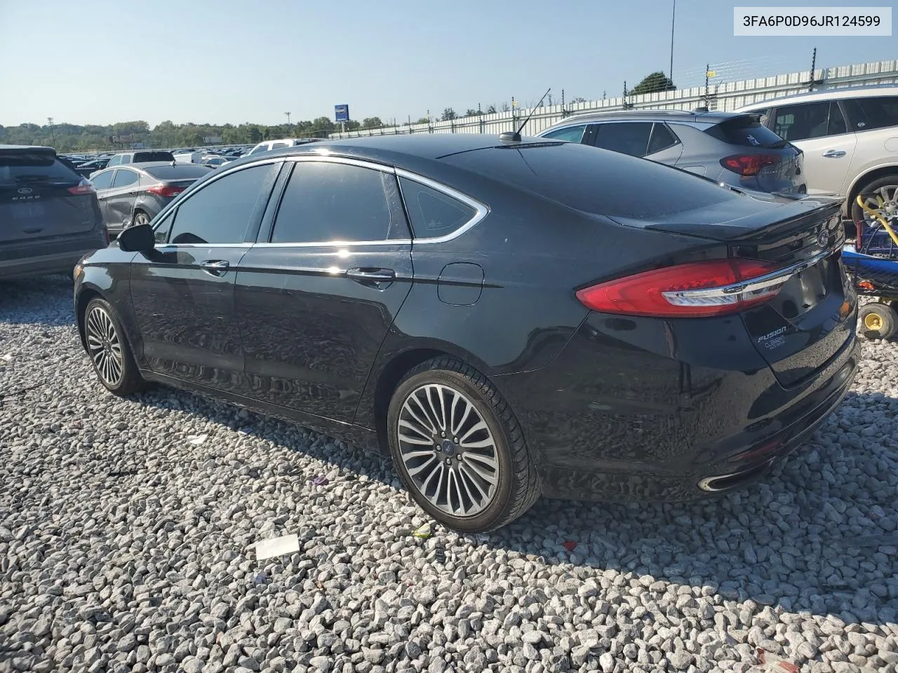 2018 Ford Fusion Titanium/Platinum VIN: 3FA6P0D96JR124599 Lot: 71834064