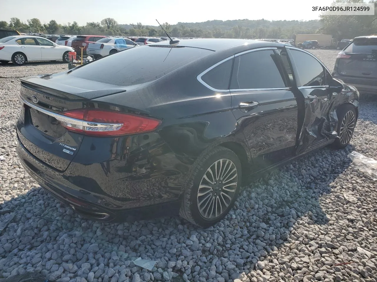 2018 Ford Fusion Titanium/Platinum VIN: 3FA6P0D96JR124599 Lot: 71834064