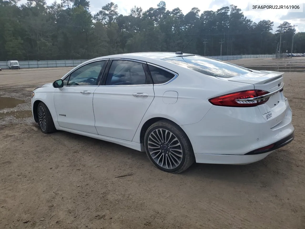 2018 Ford Fusion Titanium/Platinum Hev VIN: 3FA6P0RU2JR161906 Lot: 71846304