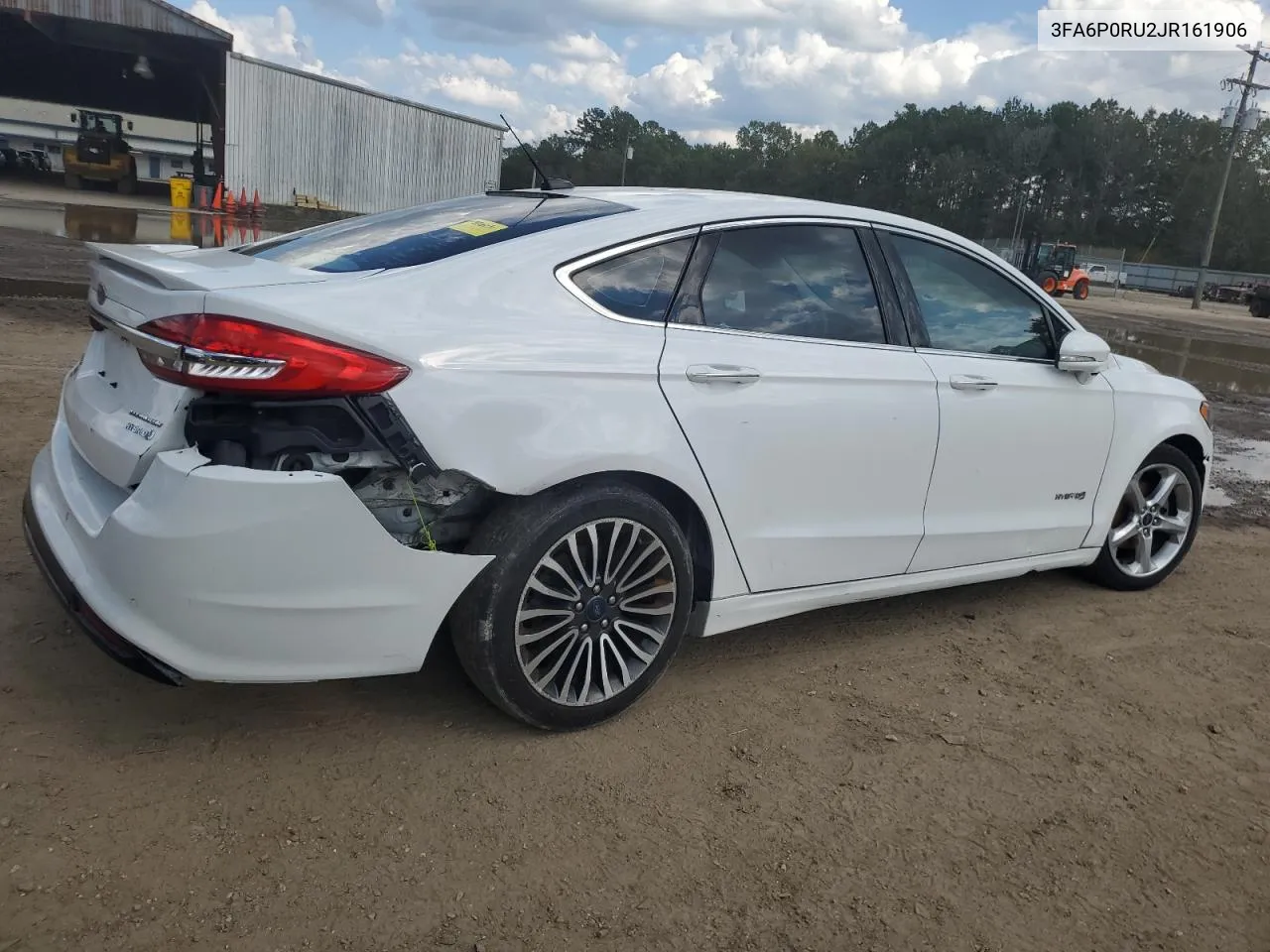 2018 Ford Fusion Titanium/Platinum Hev VIN: 3FA6P0RU2JR161906 Lot: 71846304