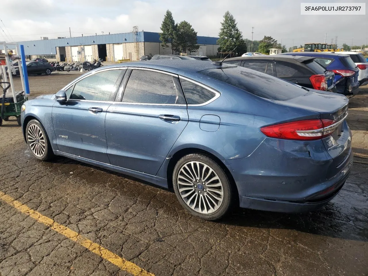 2018 Ford Fusion Se Hybrid VIN: 3FA6P0LU1JR273797 Lot: 72014014