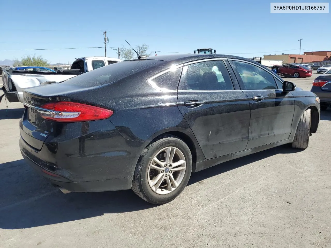 3FA6P0HD1JR166757 2018 Ford Fusion Se