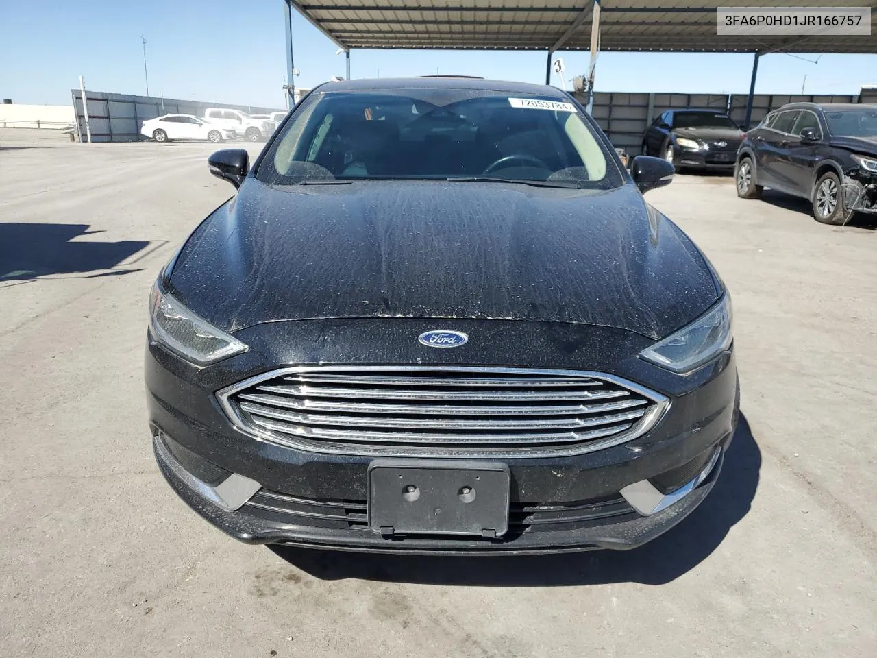 3FA6P0HD1JR166757 2018 Ford Fusion Se