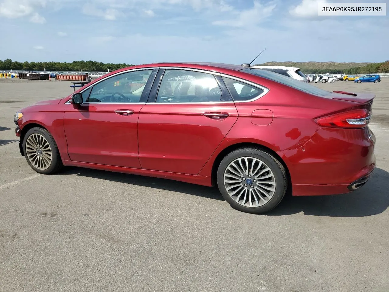 2018 Ford Fusion Titanium/Platinum VIN: 3FA6P0K95JR272195 Lot: 72119164