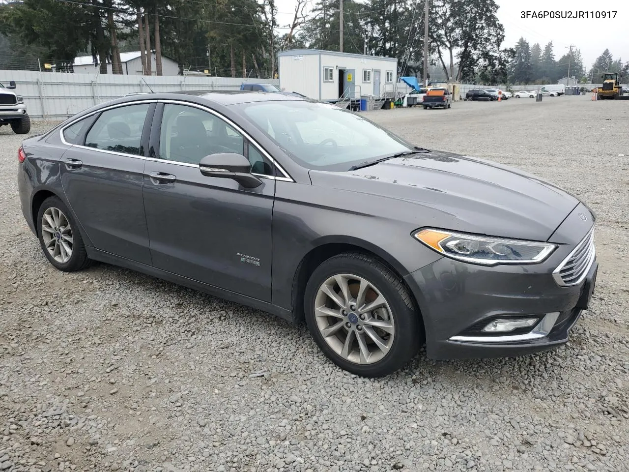 2018 Ford Fusion Titanium/Platinum Phev VIN: 3FA6P0SU2JR110917 Lot: 72443504