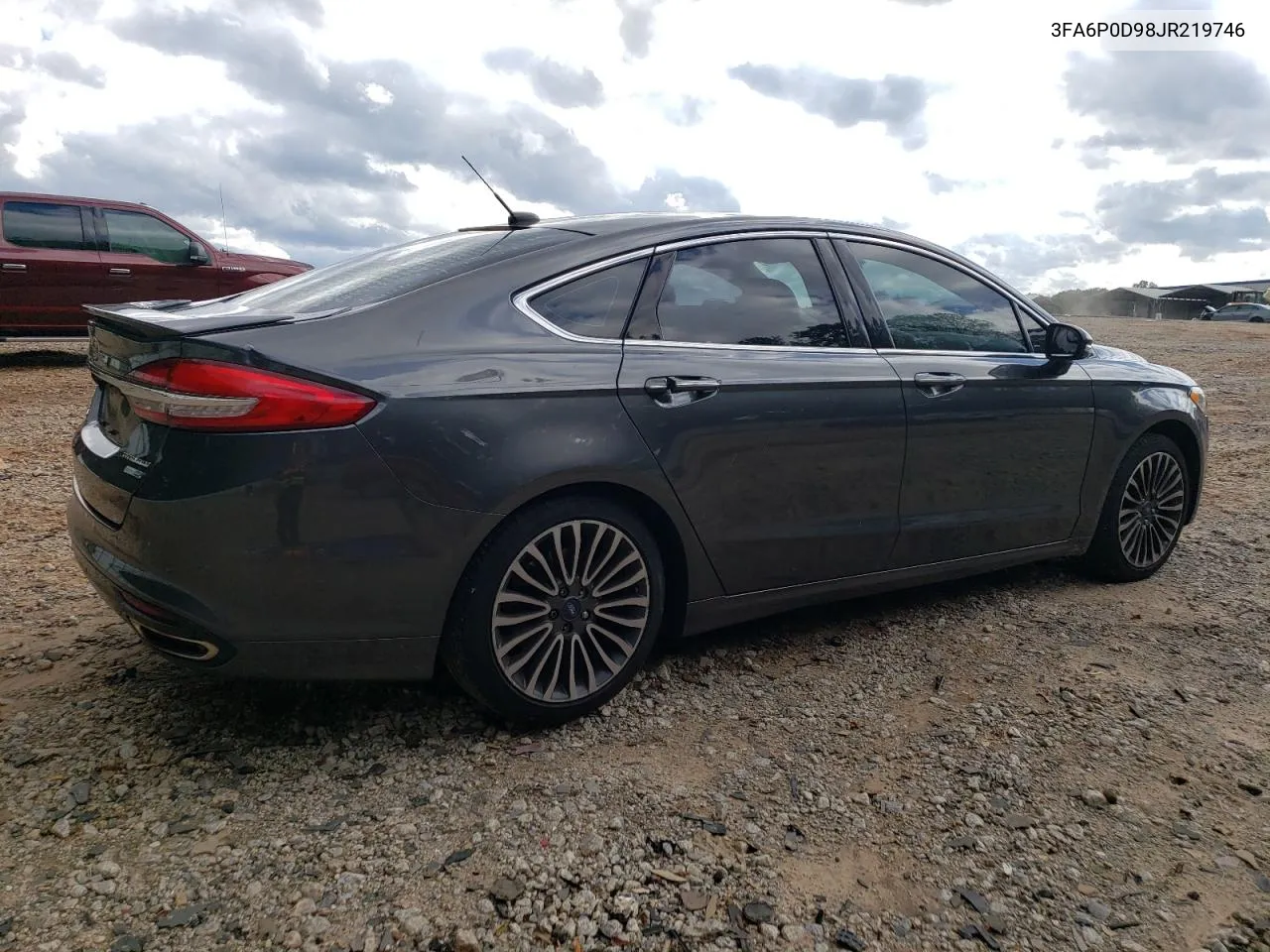 2018 Ford Fusion Titanium/Platinum VIN: 3FA6P0D98JR219746 Lot: 73574524