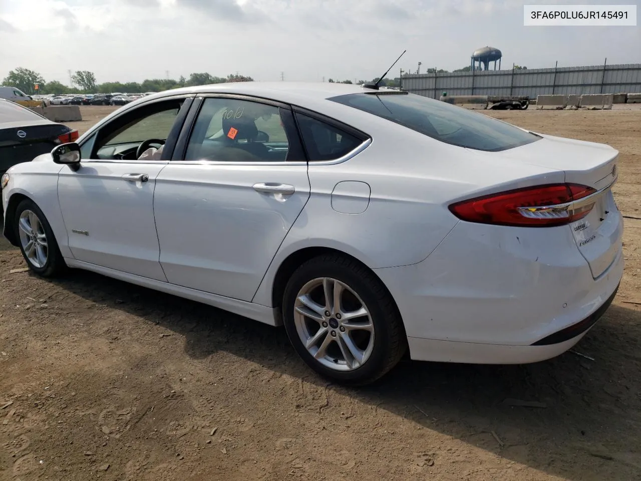 2018 Ford Fusion Se Hybrid VIN: 3FA6P0LU6JR145491 Lot: 74187454