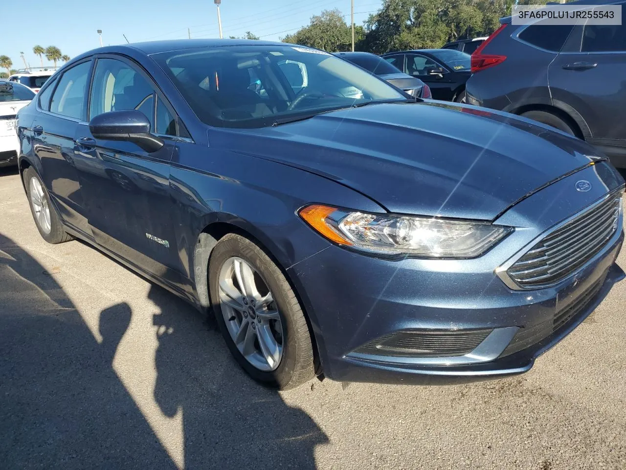 2018 Ford Fusion Se Hybrid VIN: 3FA6P0LU1JR255543 Lot: 74308184