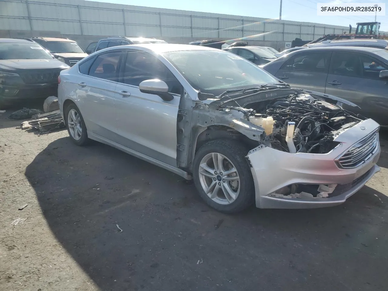 2018 Ford Fusion Se VIN: 3FA6P0HD9JR285219 Lot: 75853744