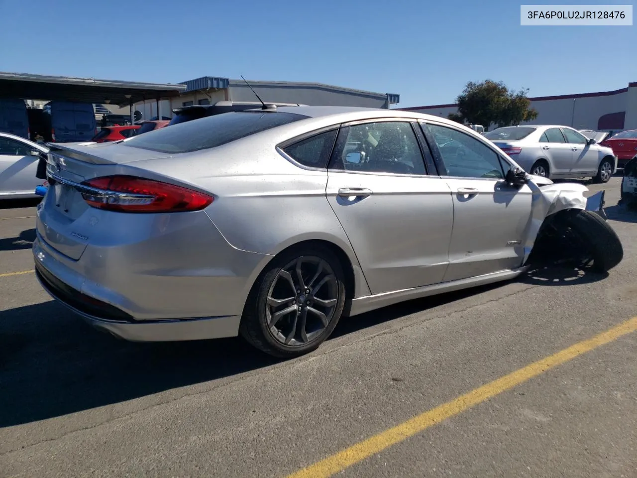 2018 Ford Fusion Se Hybrid VIN: 3FA6P0LU2JR128476 Lot: 76815464