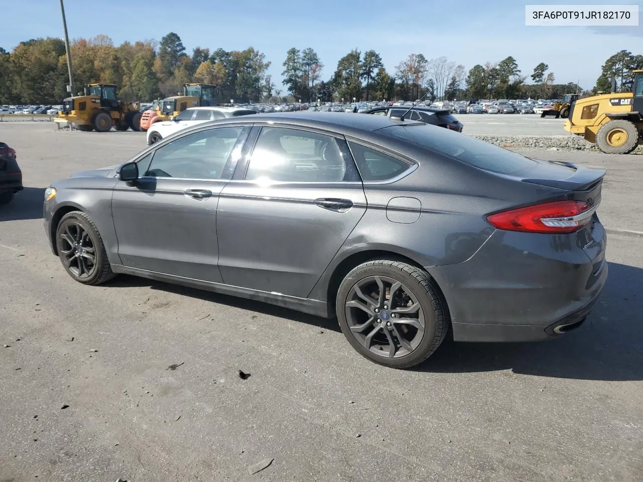 2018 Ford Fusion Se VIN: 3FA6P0T91JR182170 Lot: 77624134