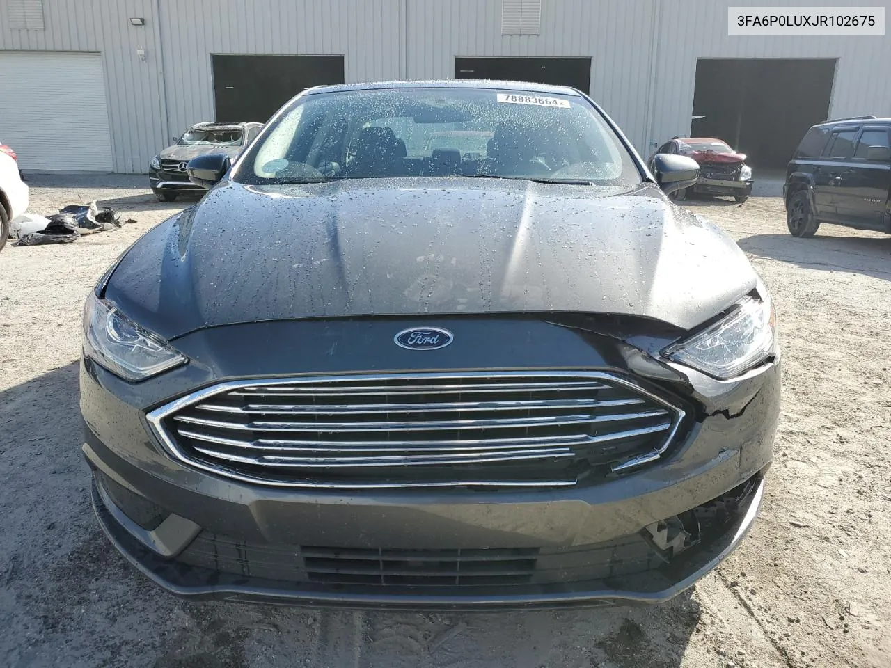 2018 Ford Fusion Se Hybrid VIN: 3FA6P0LUXJR102675 Lot: 78883664