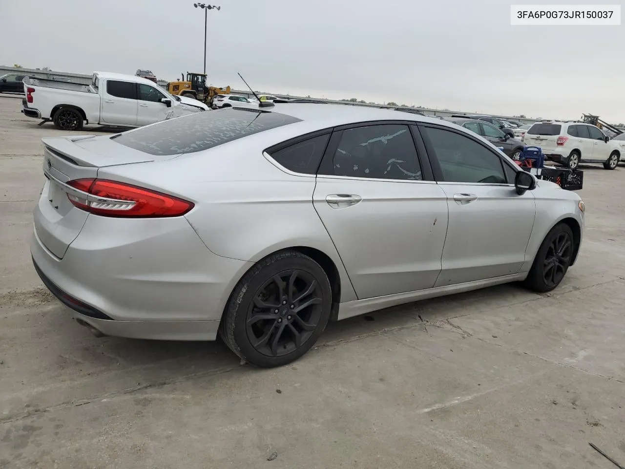 2018 Ford Fusion S VIN: 3FA6P0G73JR150037 Lot: 79270634