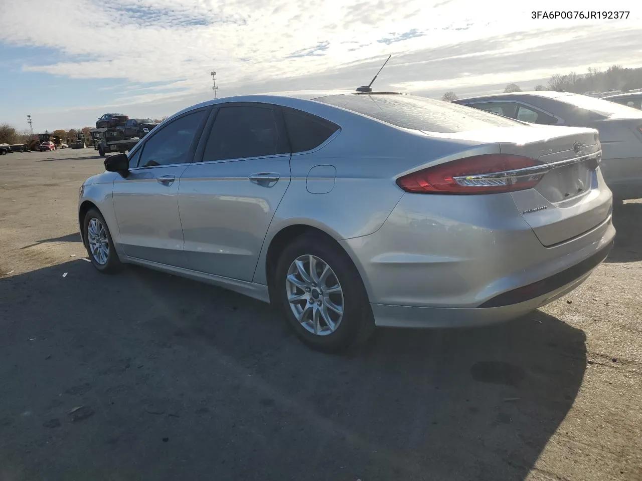 2018 Ford Fusion S VIN: 3FA6P0G76JR192377 Lot: 79298014