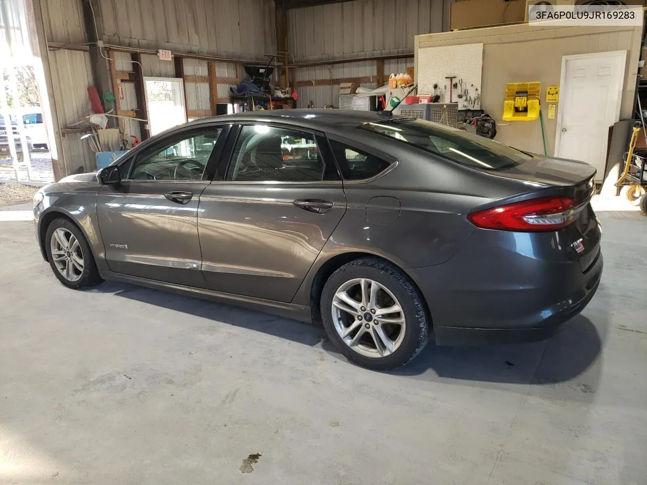 2018 Ford Fusion Se Hybrid VIN: 3FA6P0LU9JR169283 Lot: 79543674