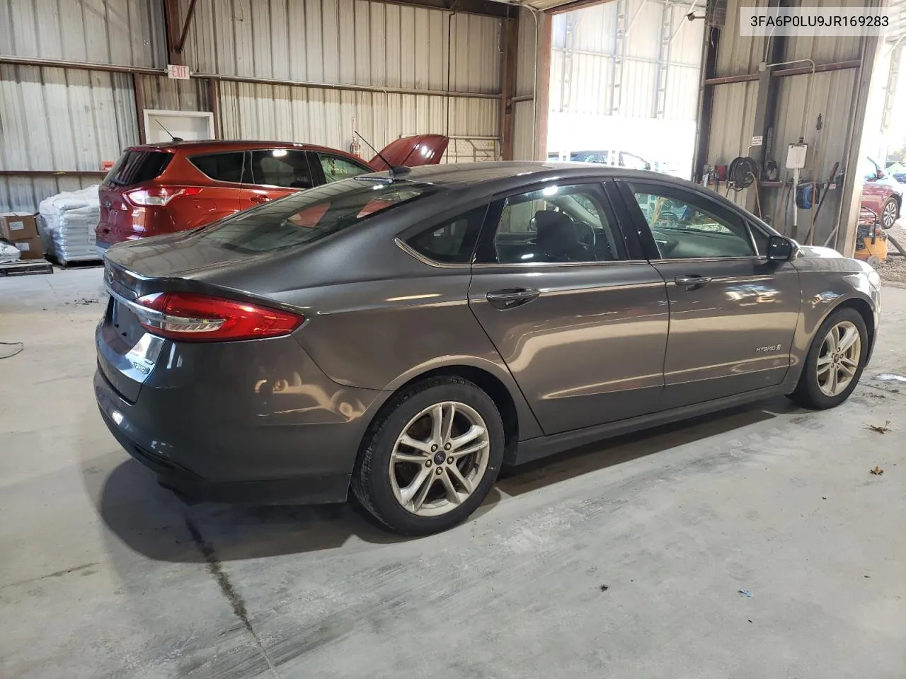 2018 Ford Fusion Se Hybrid VIN: 3FA6P0LU9JR169283 Lot: 79543674