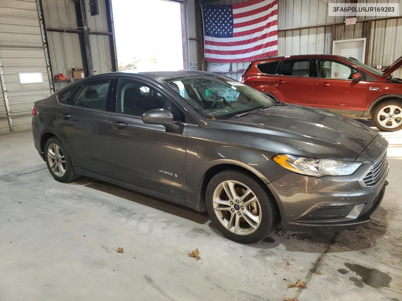 2018 Ford Fusion Se Hybrid VIN: 3FA6P0LU9JR169283 Lot: 79543674