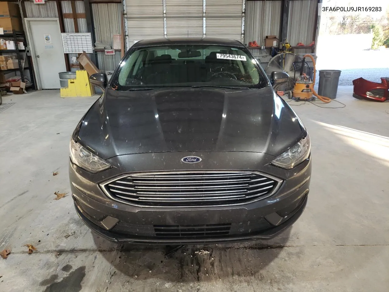 2018 Ford Fusion Se Hybrid VIN: 3FA6P0LU9JR169283 Lot: 79543674