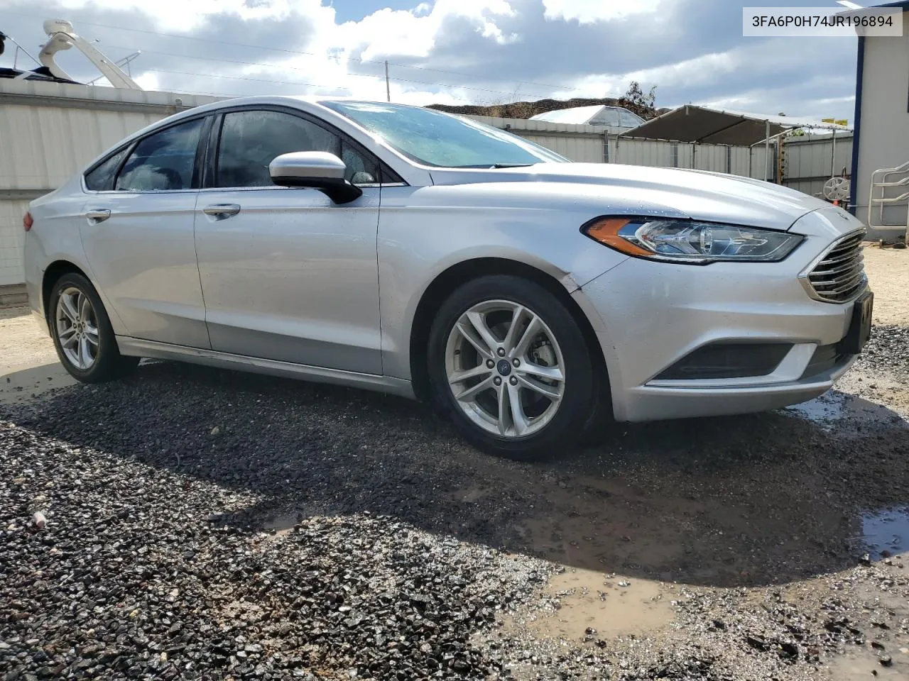 2018 Ford Fusion Se VIN: 3FA6P0H74JR196894 Lot: 79559774