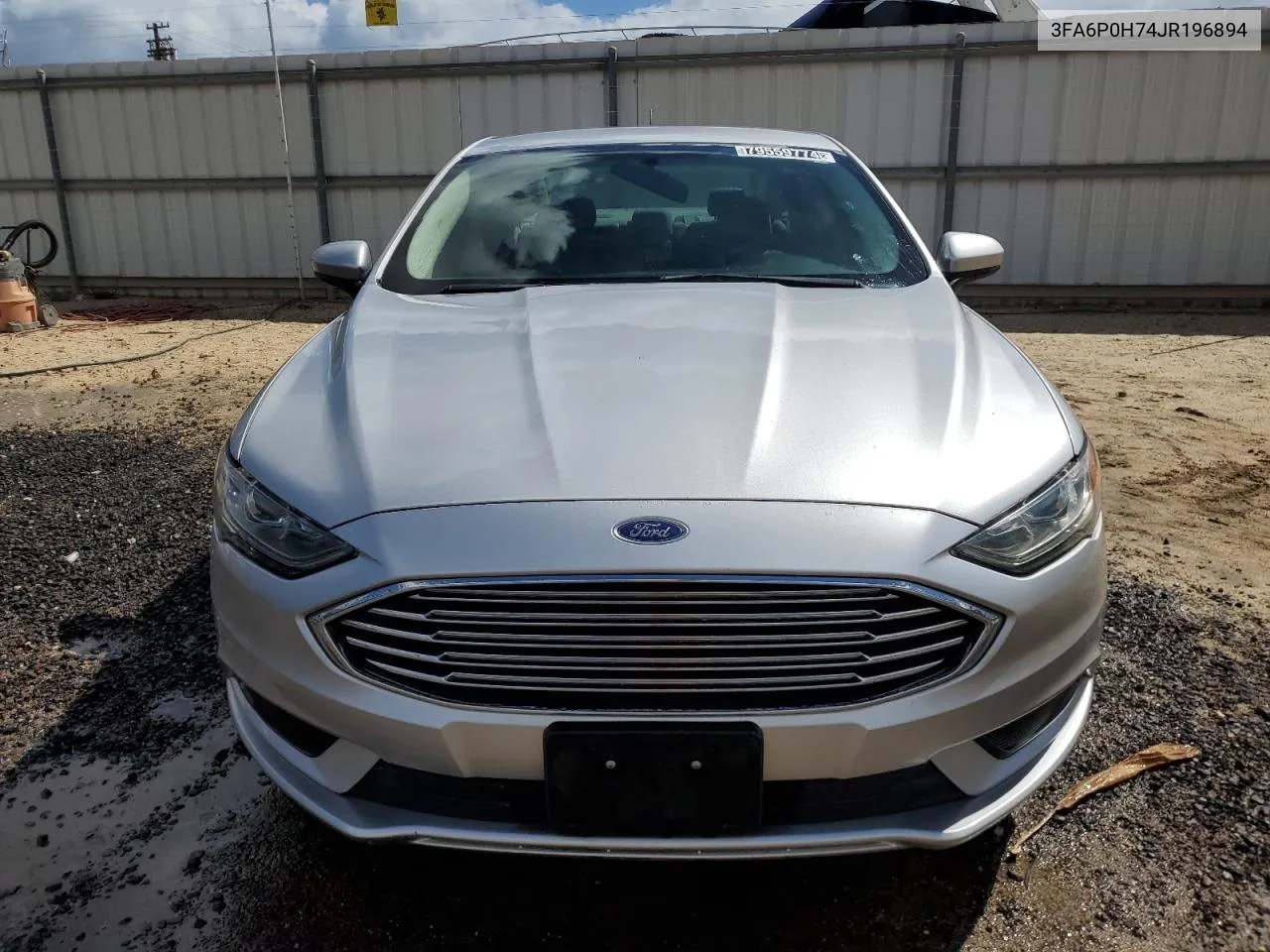 2018 Ford Fusion Se VIN: 3FA6P0H74JR196894 Lot: 79559774