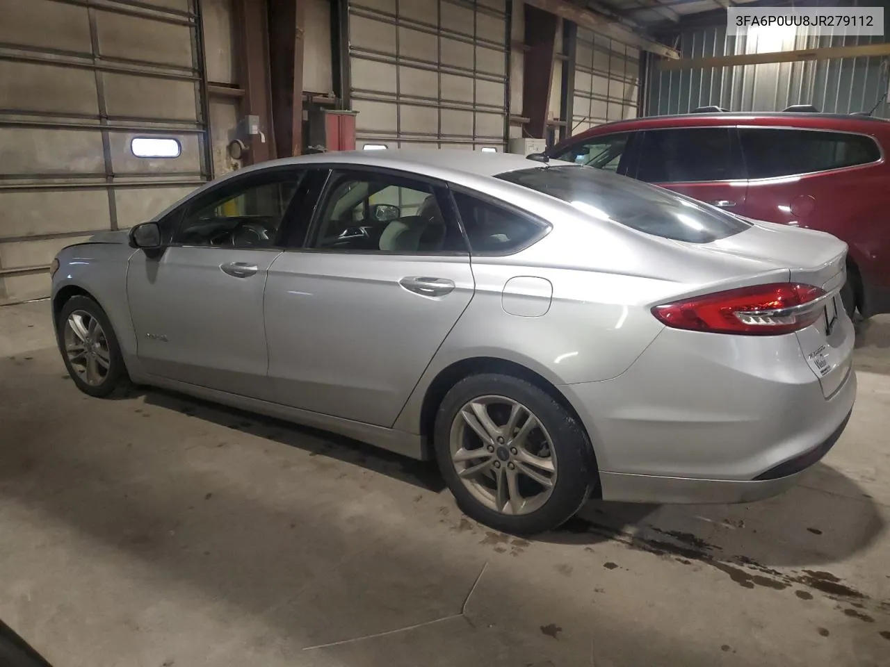 2018 Ford Fusion S Hybrid VIN: 3FA6P0UU8JR279112 Lot: 80054104