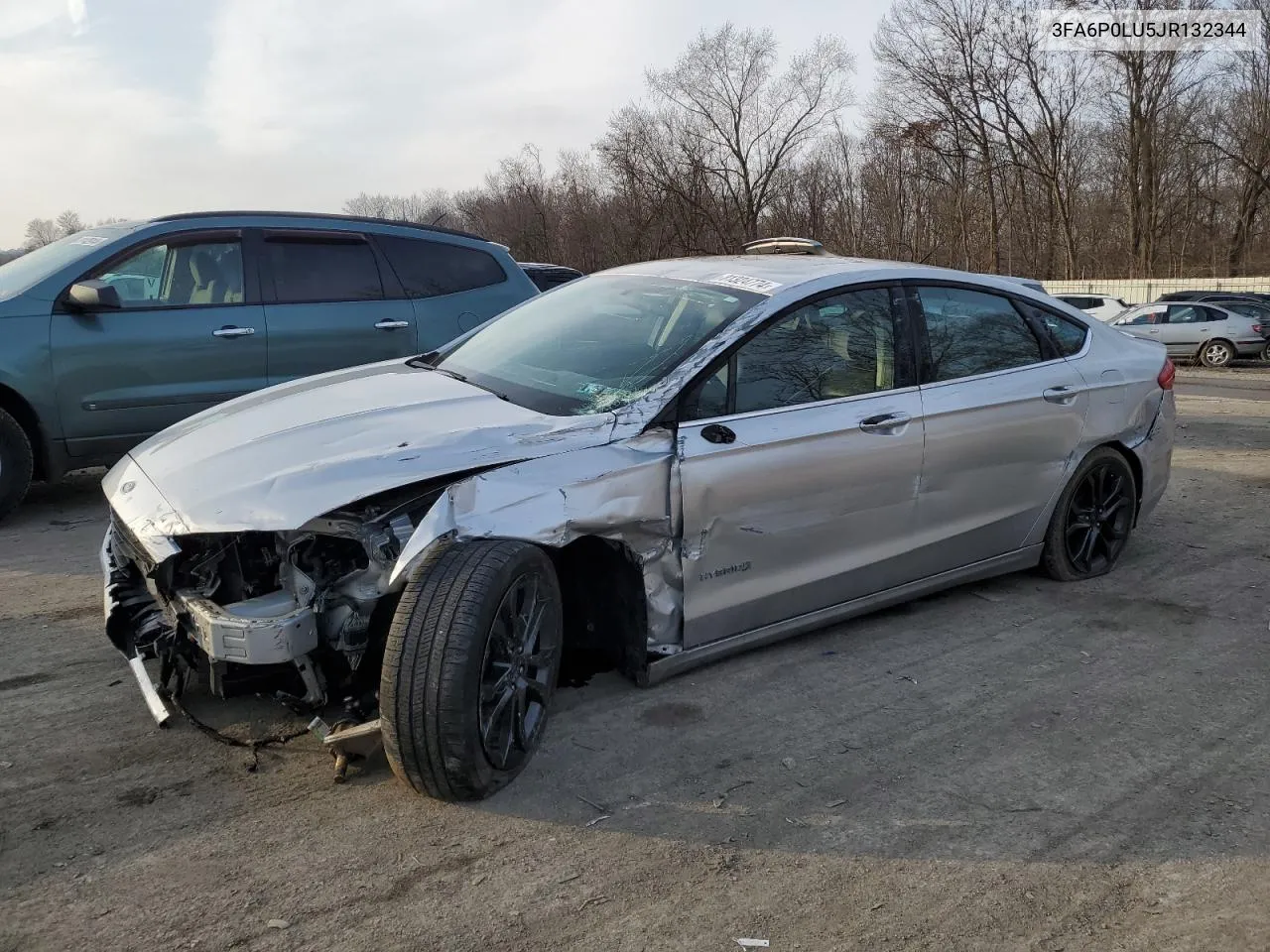 2018 Ford Fusion Se Hybrid VIN: 3FA6P0LU5JR132344 Lot: 81324774