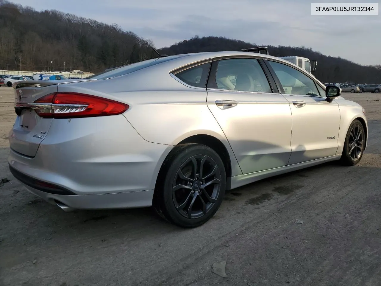 2018 Ford Fusion Se Hybrid VIN: 3FA6P0LU5JR132344 Lot: 81324774