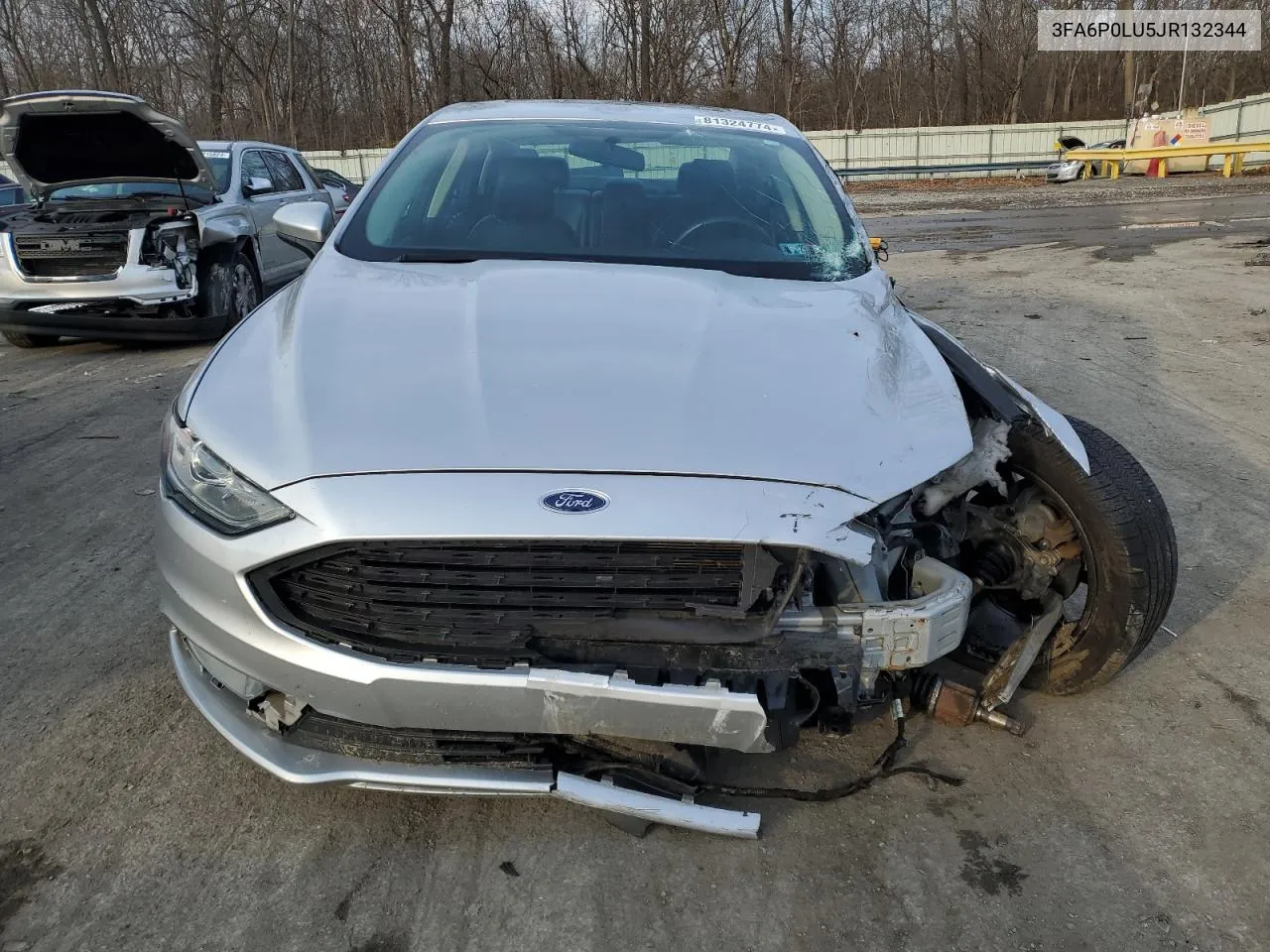 2018 Ford Fusion Se Hybrid VIN: 3FA6P0LU5JR132344 Lot: 81324774