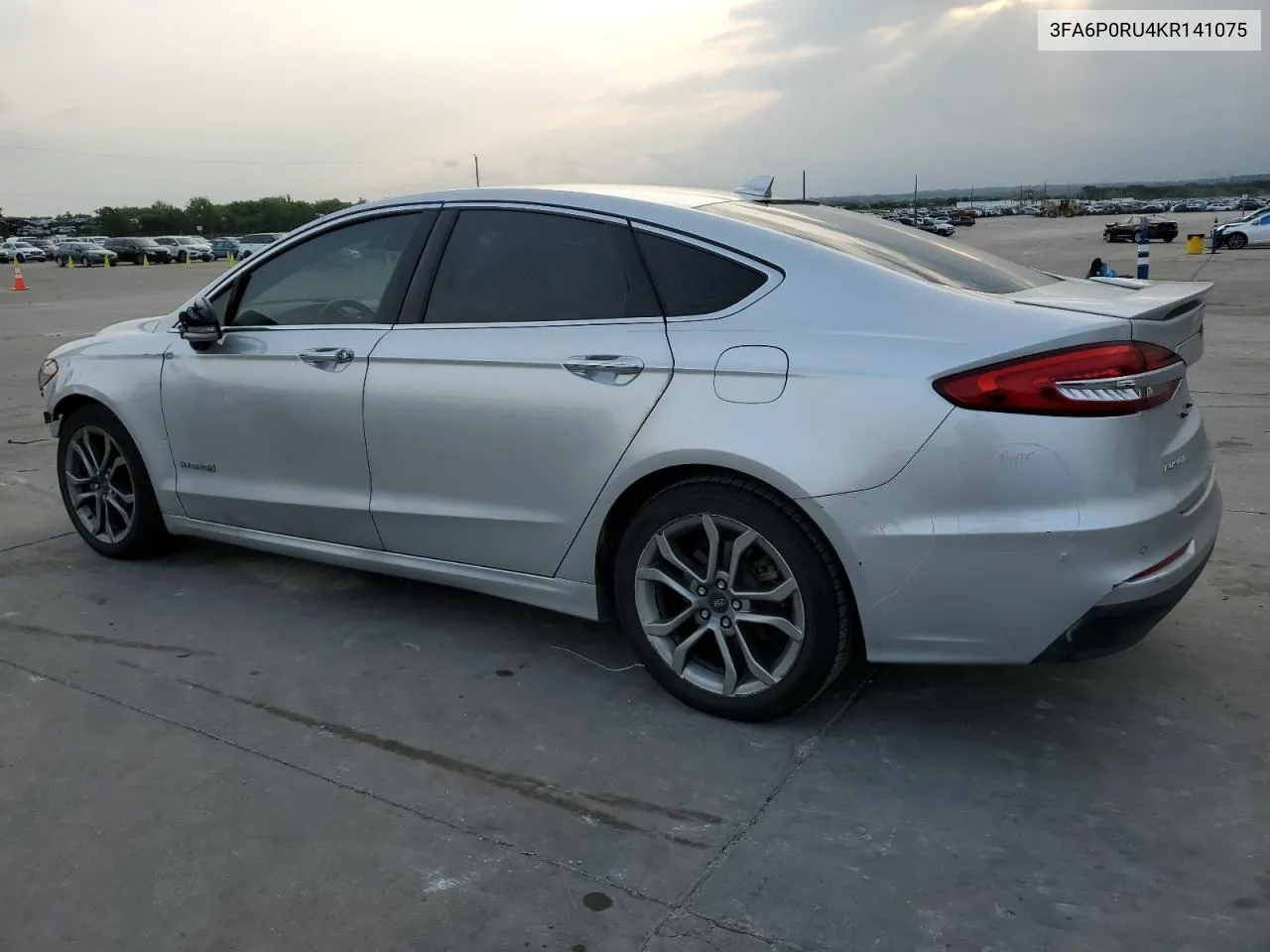 3FA6P0RU4KR141075 2019 Ford Fusion Titanium