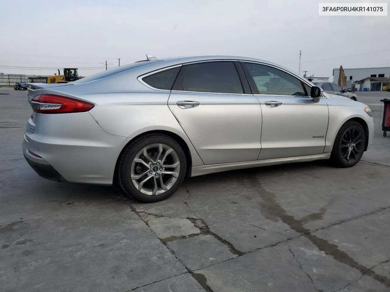 2019 Ford Fusion Titanium VIN: 3FA6P0RU4KR141075 Lot: 52581594