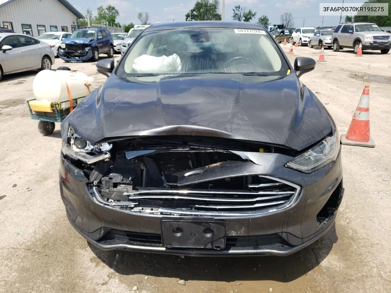 3FA6P0G70KR195275 2019 Ford Fusion S