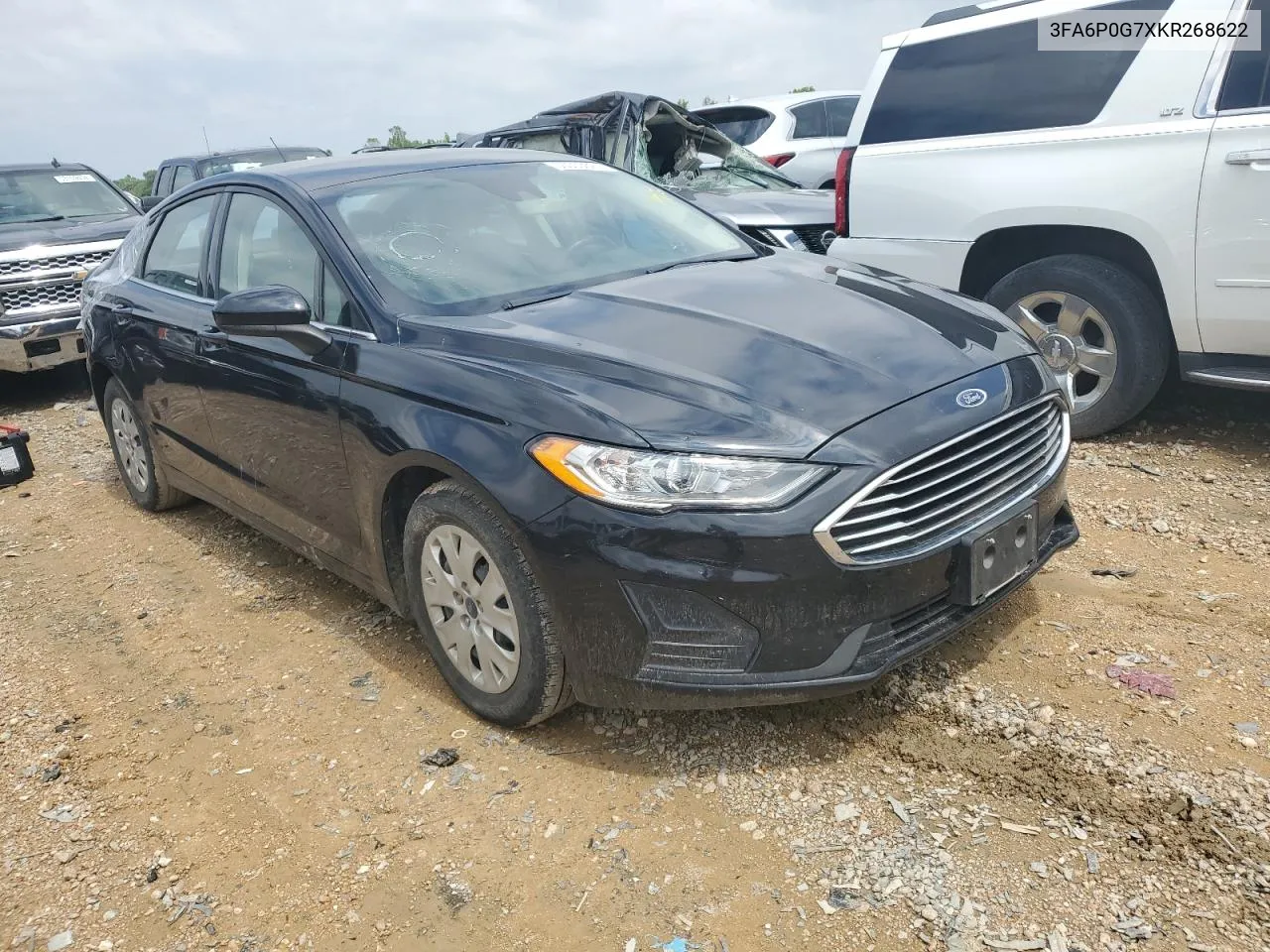 3FA6P0G7XKR268622 2019 Ford Fusion S