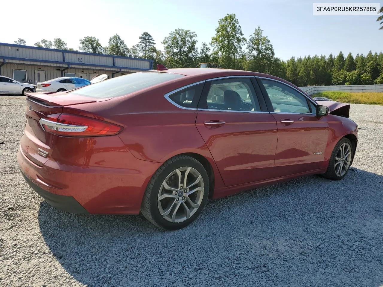 3FA6P0RU5KR257885 2019 Ford Fusion Titanium