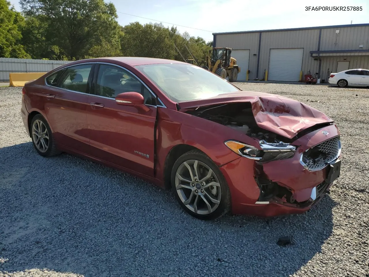 3FA6P0RU5KR257885 2019 Ford Fusion Titanium