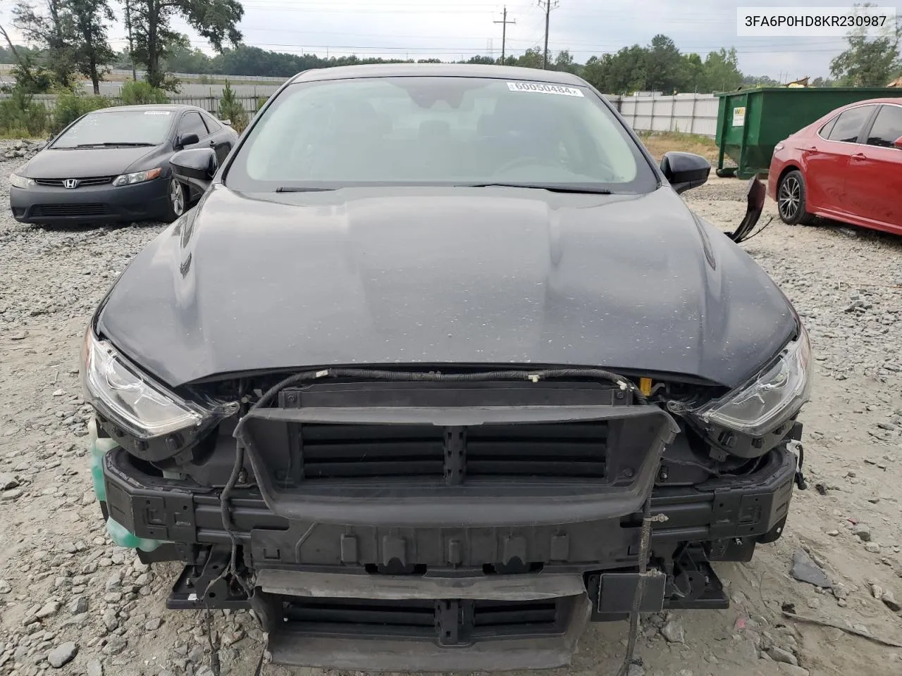 3FA6P0HD8KR230987 2019 Ford Fusion Se