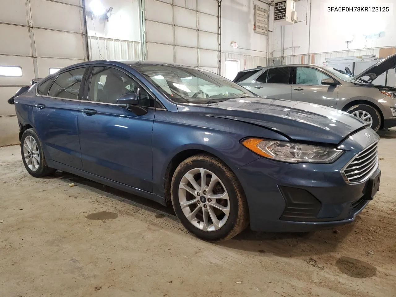 2019 Ford Fusion Se VIN: 3FA6P0H78KR123125 Lot: 61833044