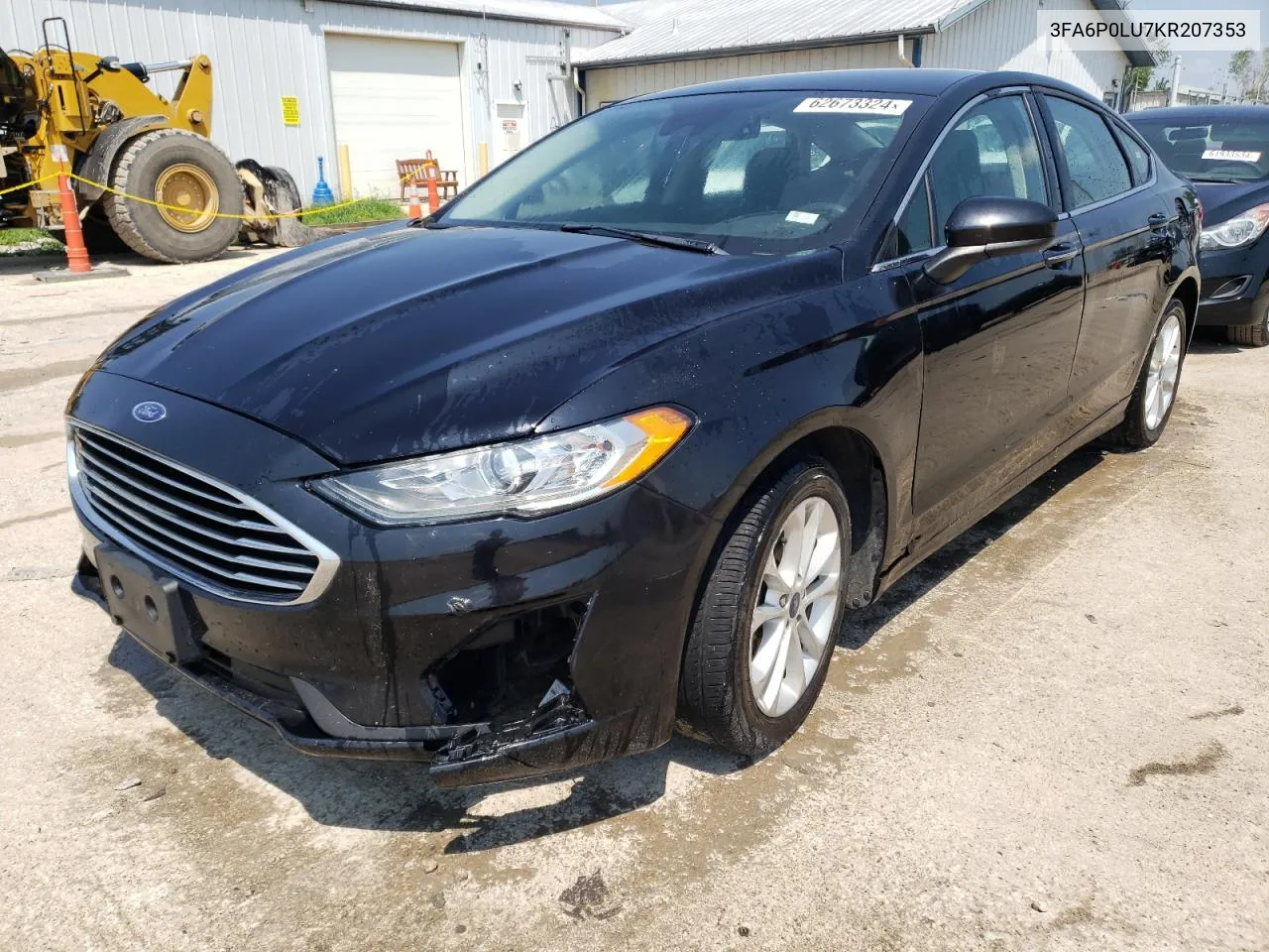 3FA6P0LU7KR207353 2019 Ford Fusion Se