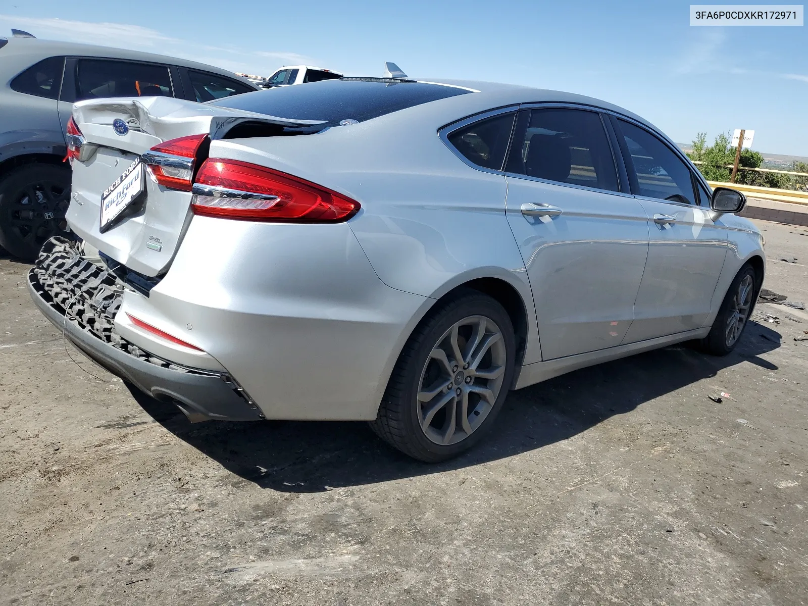 3FA6P0CDXKR172971 2019 Ford Fusion Sel