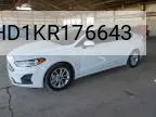 2019 Ford Fusion Se VIN: 3FA6P0HD1KR176643 Lot: 62876494