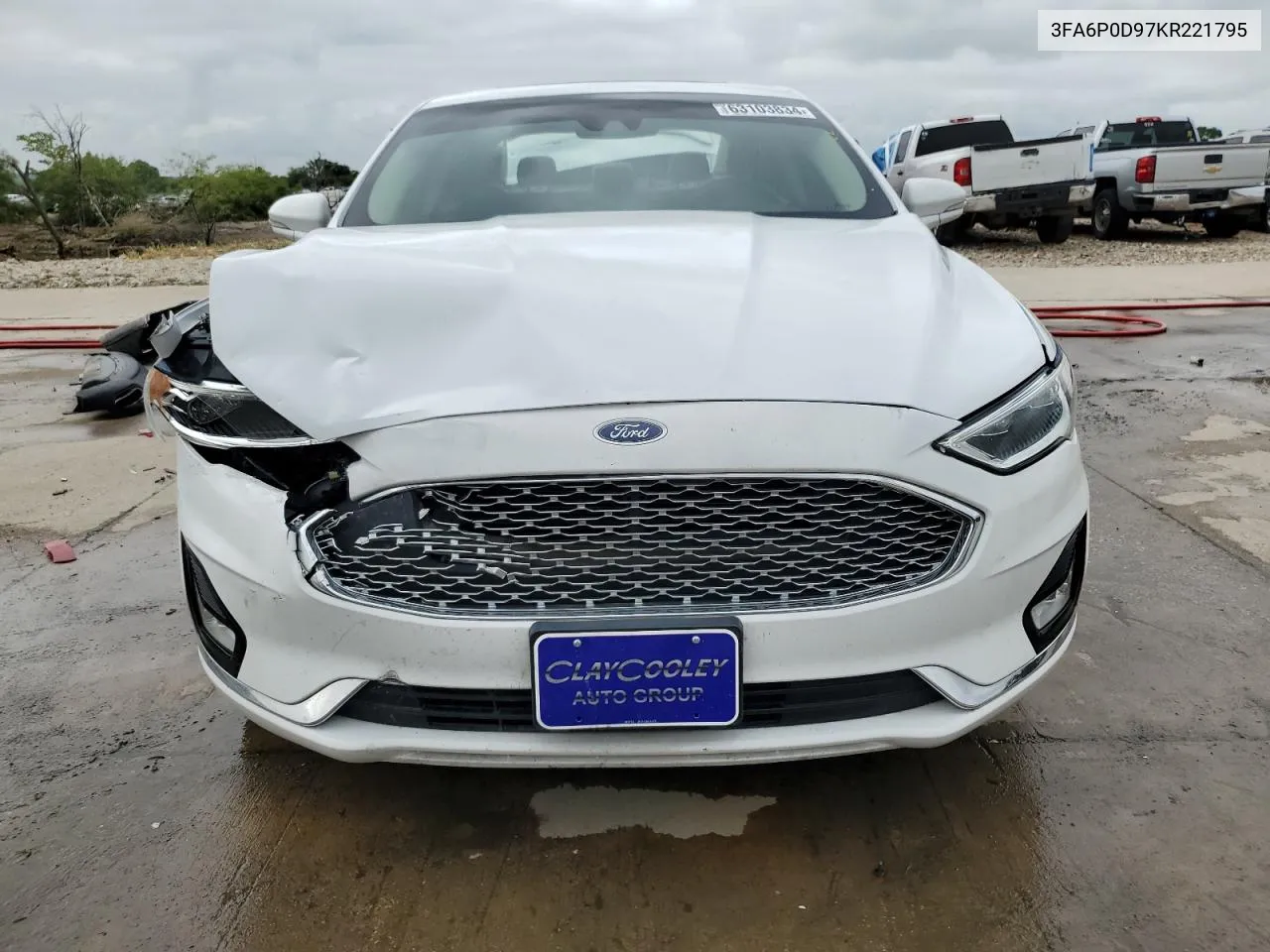 3FA6P0D97KR221795 2019 Ford Fusion Titanium