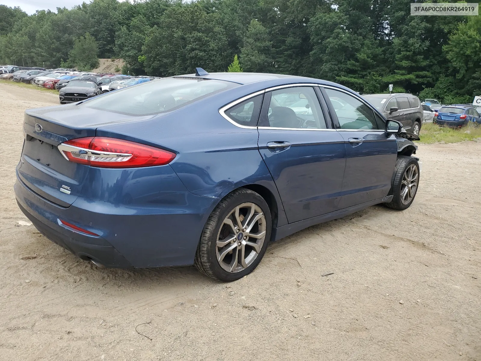 3FA6P0CD8KR264919 2019 Ford Fusion Sel