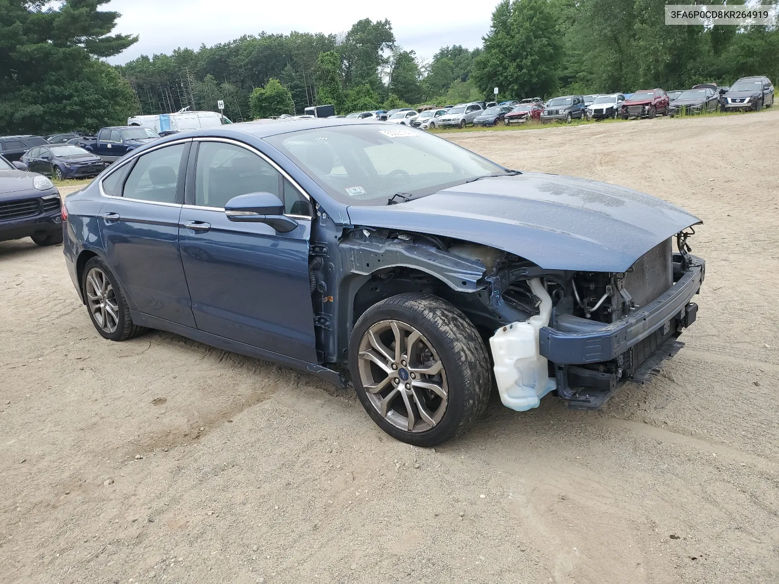 3FA6P0CD8KR264919 2019 Ford Fusion Sel