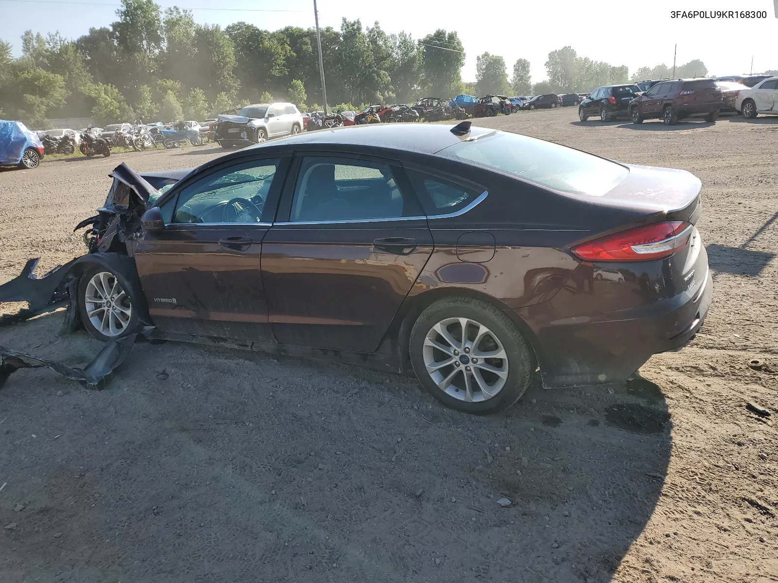 3FA6P0LU9KR168300 2019 Ford Fusion Se