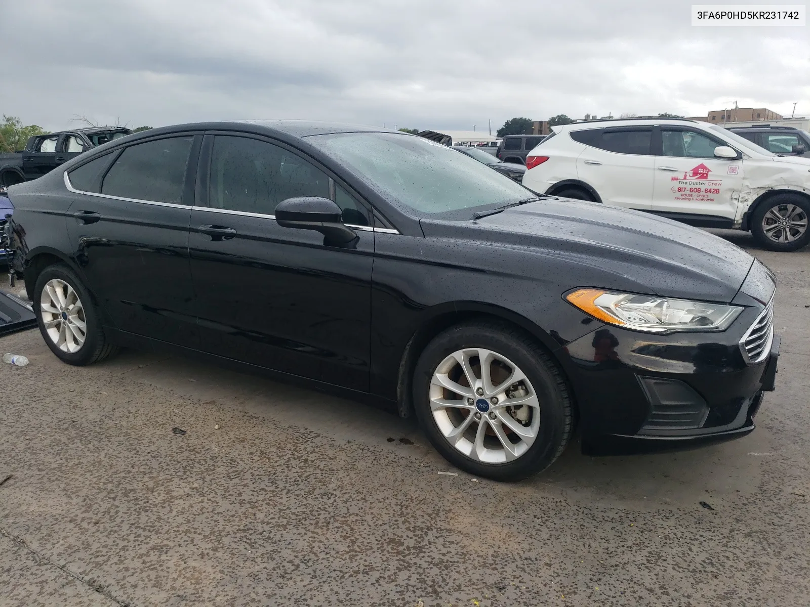 3FA6P0HD5KR231742 2019 Ford Fusion Se