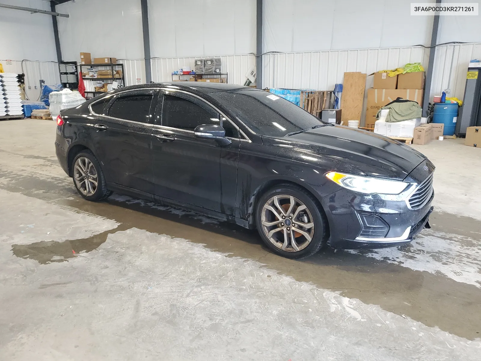 3FA6P0CD3KR271261 2019 Ford Fusion Sel