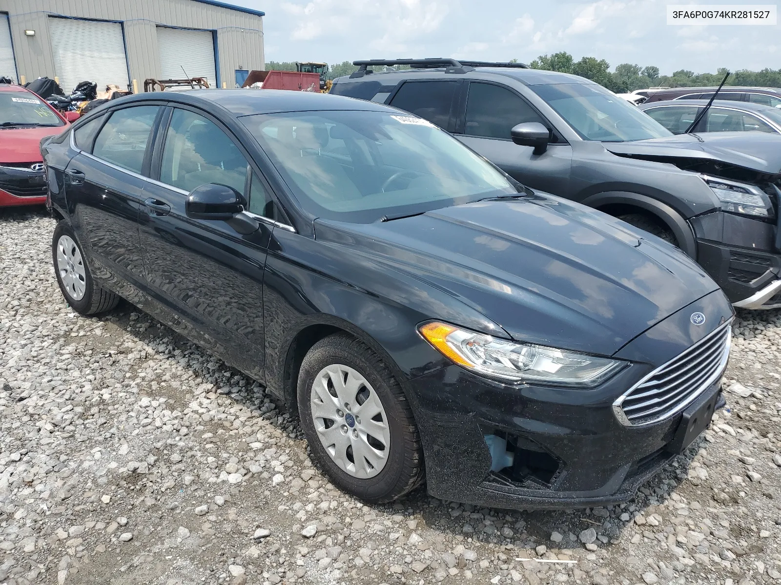 3FA6P0G74KR281527 2019 Ford Fusion S