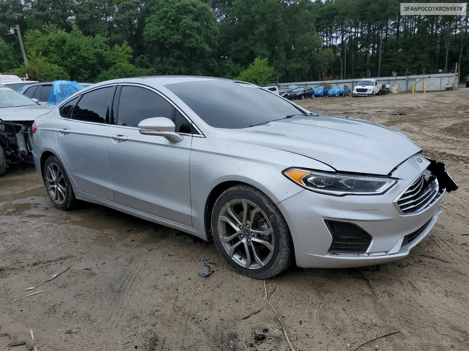 3FA6P0CD1KR269878 2019 Ford Fusion Sel