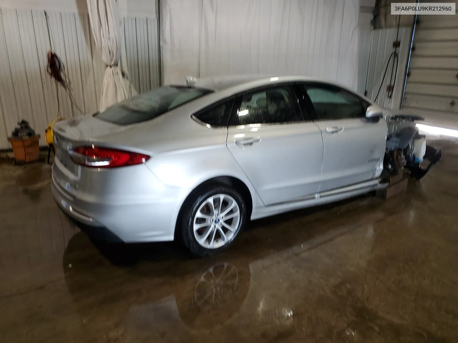 2019 Ford Fusion Se VIN: 3FA6P0LU9KR212960 Lot: 64137504