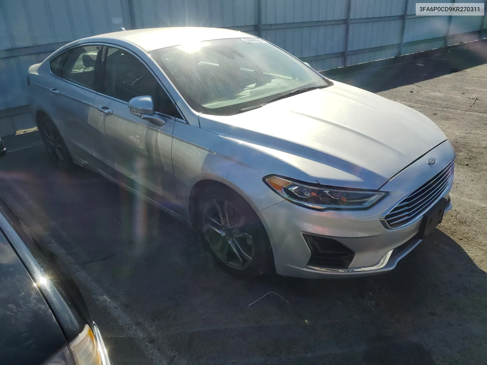 3FA6P0CD9KR270311 2019 Ford Fusion Sel